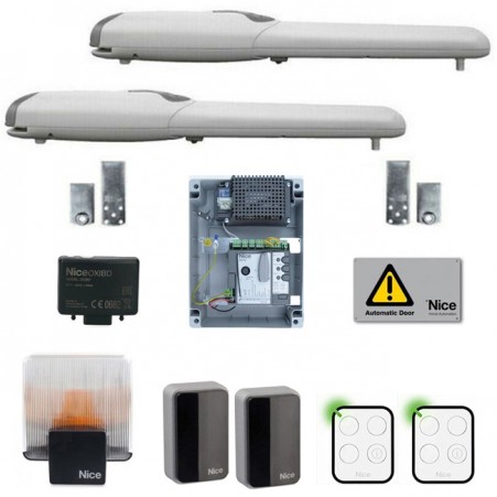 Kit Automatización Puerta Batiente WG4024 24V Wingo 4024 BD NICE WINGO4024BDKCE