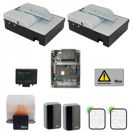 Kit S-Fab SFab 2124 BD encoder puertas batientes hojas NICE SFAB2124BDKCE 24v
