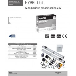 FAAC HÍBRIDO KIT 24V 105683 Automatización Puerta... 2