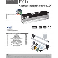 FAAC KIT ECO 412 230v 105632445 Automatisme pour porte 2... 2