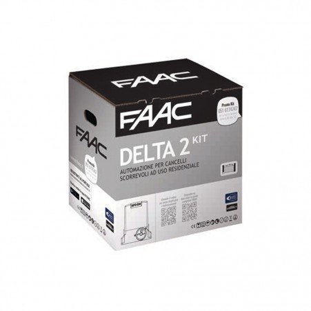 FAAC 740 DELTA 2 KIT 1056303445 Automatisme de portail coulissant 500kg 230v