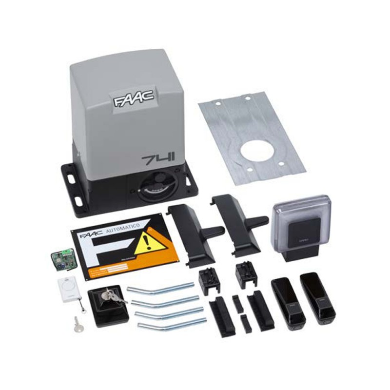 FAAC 741 DELTA 3 KIT 900 kg 230 V 105630445 Schiebetorautomatisierung