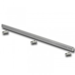 Cremagliera Acciaio Zincato 30X12 Mod.4 1 Metro Per...