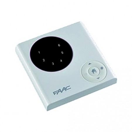 Émetteur de télécommande murale Tmode - 6 canaux FAAC TM XT6 M 433 132121