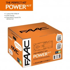 Kit Automazione Cancello Anta Battente FAAC POWER KIT...