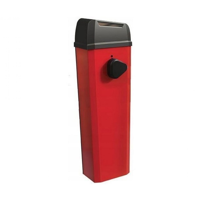 Barrera Automática 24V Rojo Ral 3020 FAAC B614...