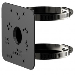 Adaptateur de support de poteau Noir 126X114X20 Mm Dahua...