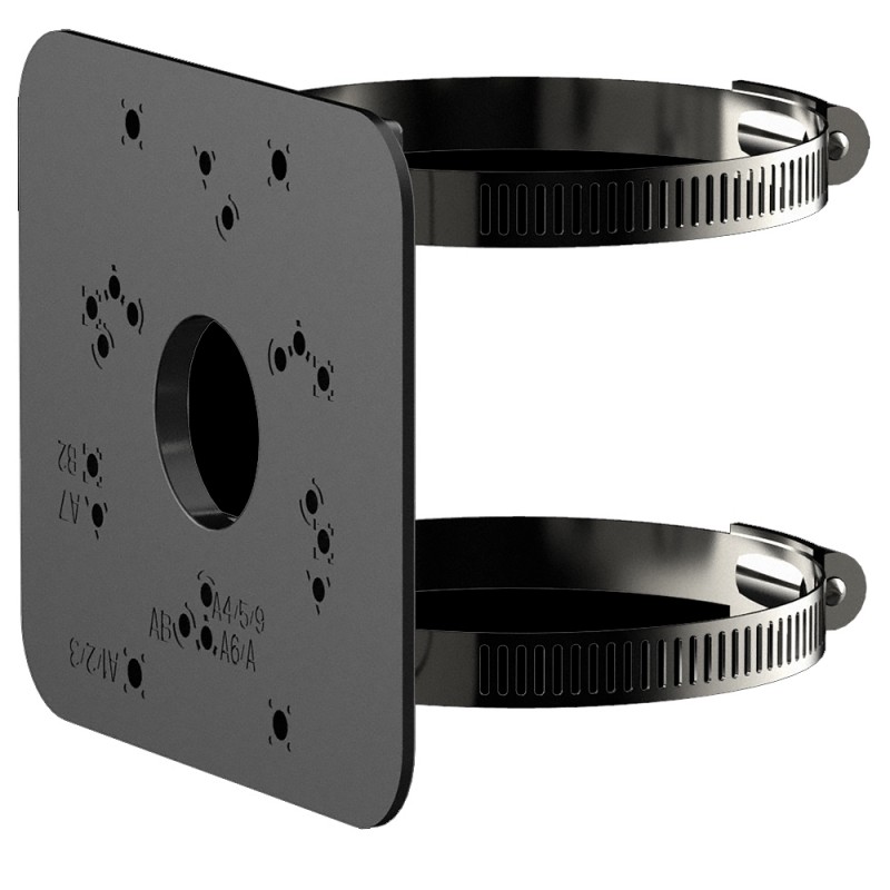 Adaptador Negro De Poste 126X114X20 Mm Dahua...