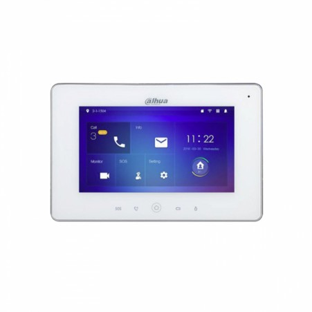 Moniteur d'interphone vidéo interne Wi-Fi Dahua Vth5221Dw-S2