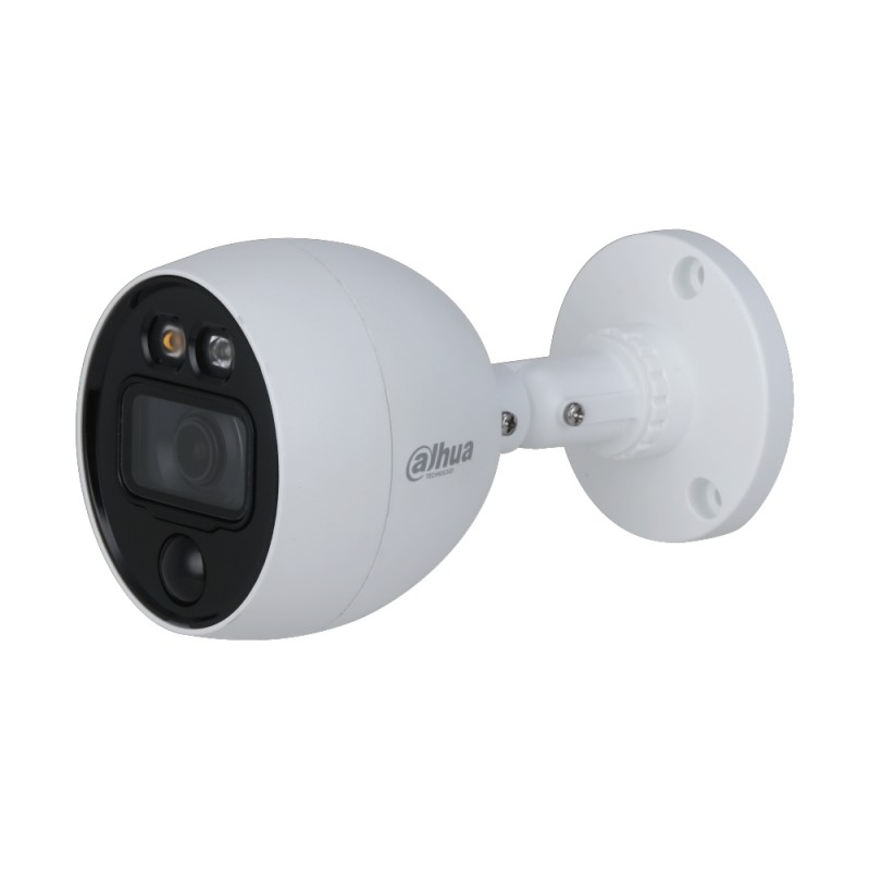 Cámara Bala Hdcvi Disuasión 2 Mp 2.8 Mm Ir Pir...