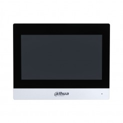 Moniteur interne d'interphone vidéo Wi-Fi/deux fils Dahua...