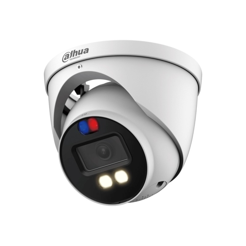 Cámara Eyeball Hdcvi Disuasión 8 Mp 2.8 Mm Led...