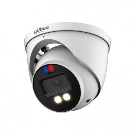Cámara Eyeball Hdcvi Disuasión 8 Mp 2.8 Mm Led Mic Dahua Hac-Me1809H-A-Pv