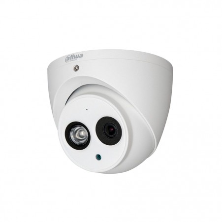 Hdcvi Augapfelkamera 8 MP 3,6 mm Ir-Mikrofon Dahua Hac-Hdw1801Em-A