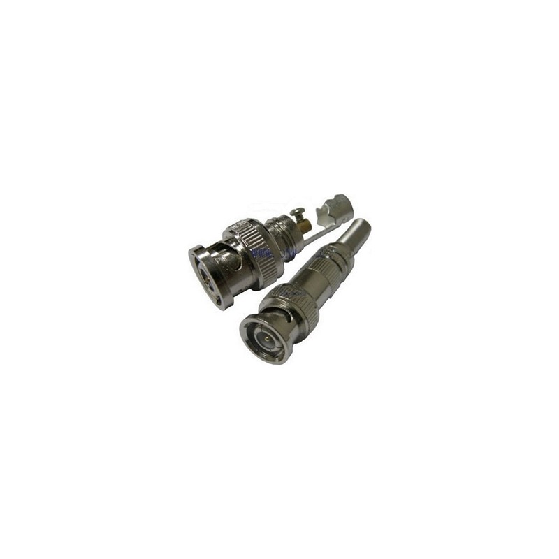 BNC-Stecker mit Außengewinde und...