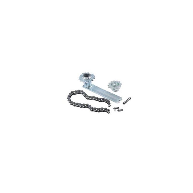 Hebelpaket mit Ritzel für 180°-Öffnungsdrehung...