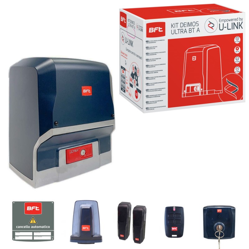 Kit Para Puertas Correderas Motor 24v BFT ARES ULTRA BT KIT A1000 R925294 00001