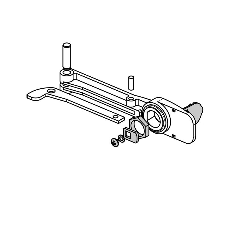 Entriegelungshebelbaugruppe für S700H FAAC 63000085