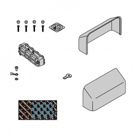 Confezione Skinpack Per 844 R Ricambio FAAC 3905755