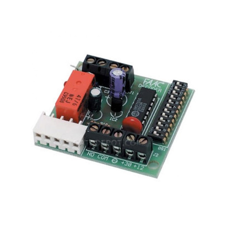 Decoder DS Ricambio Originale FAAC 785502