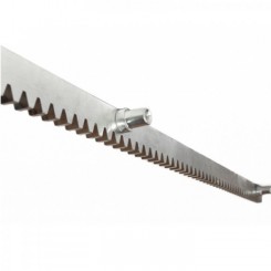 Zahnstange 30x12mm Modul 4 aus verzinktem Stahl für...