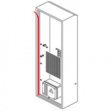 Junta Aerstop 10X3 (Mt.) Repuesto FAAC 7094025 Paquete 10PZ
