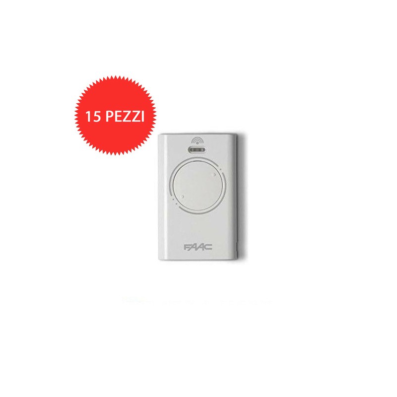 Transmisor 4 Canales Blanca FAAC XT4 433 SLH LR...