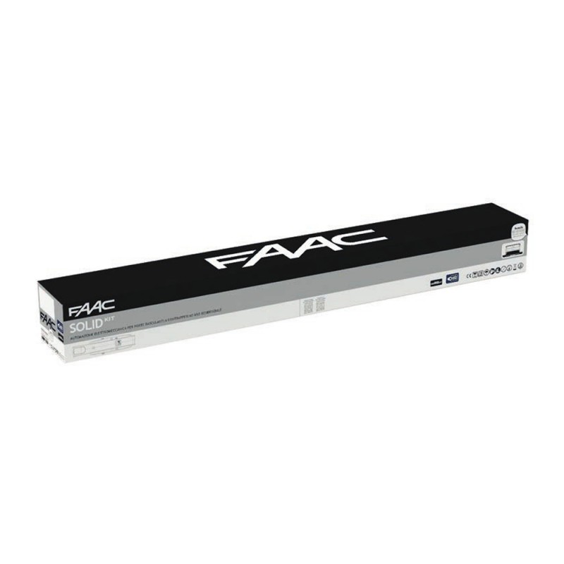 FAAC KIT SOLIDE 230V 10561644 Automatisme de...