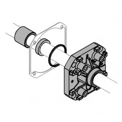 Vorderer Flansch für S450H Ersatz FAAC 63000716