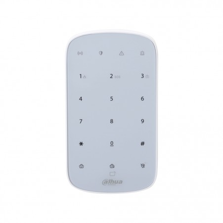 Teclado Inalámbrico Para Hub Alarma Dahua Ark30T-W2