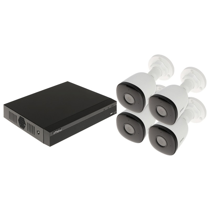 Kit Nvr 4 Ch Poe Dahua Kit/N14P/4-F22A