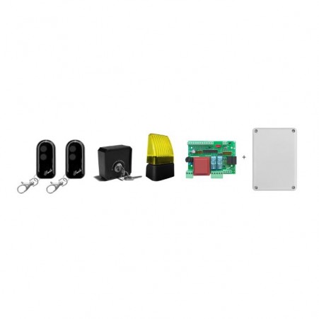 Kit Central Tarjeta Cuadro Persianas Con Accesorios Mando NOLOGO KIT-S2SLED