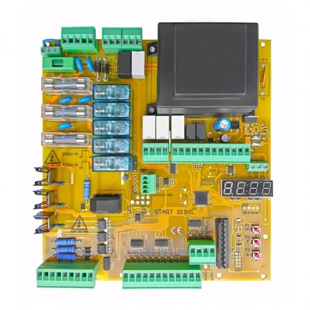 Tableau de commande central avec contrôle de phase 230v 400v NOLOGO START-S19XL