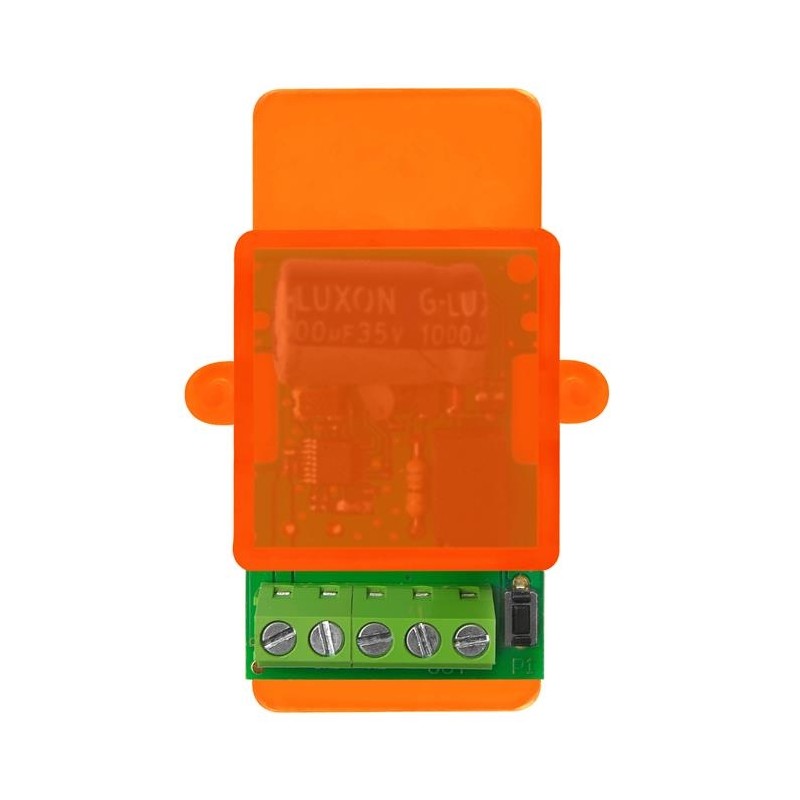 Receptor Monocanal 1 Canal Para Electrocerraduras 433.92 Mhz NOLOGO RX1-SER