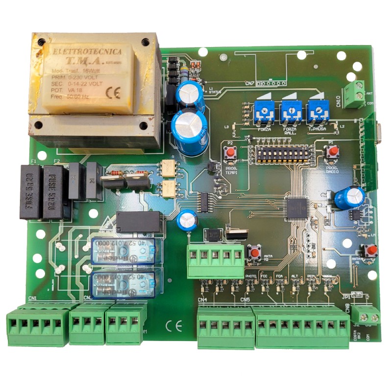 Zentrale Steuerplatine Bedienfeld 1 - 2 Motoren 230 V 220 V Lutec AUTUN7R