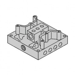 Verteilerflanschbaugruppe für 620 640 Cbac Original FAAC...
