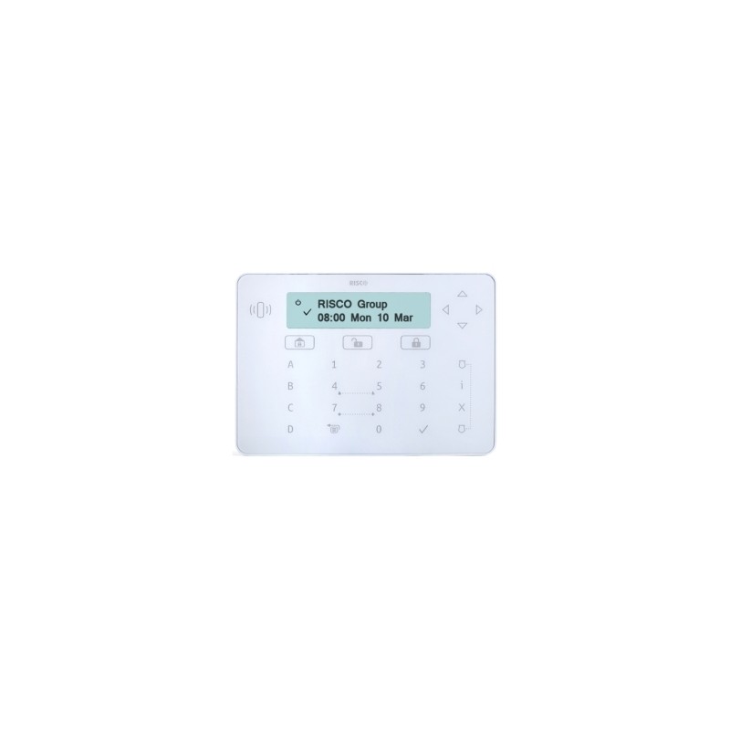 Tastiera Touch Bianca Per Lightsys Plus RISCO...