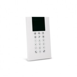 Weiße Tastatur RISCO PANDA RP432KPP200D