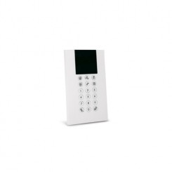 RISCO RW332KPP800E Clavier radio Panda bidirectionnel blanc