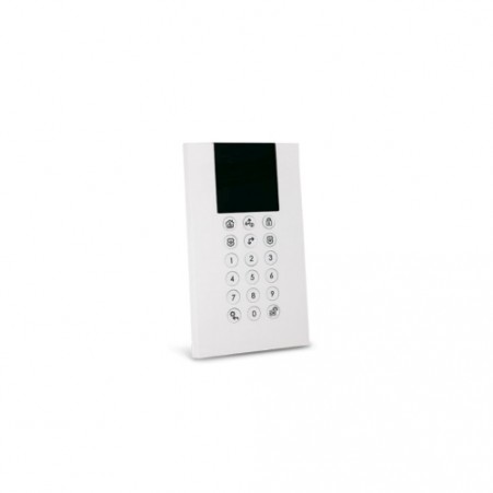 RISCO RW332KPP800E Weiße Zwei-Wege-Panda-Radiotastatur