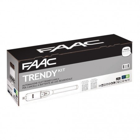FAAC TRENDY 230V KIT 104419445 Automatización Puerta Batiente Batiente 2mt Hoja