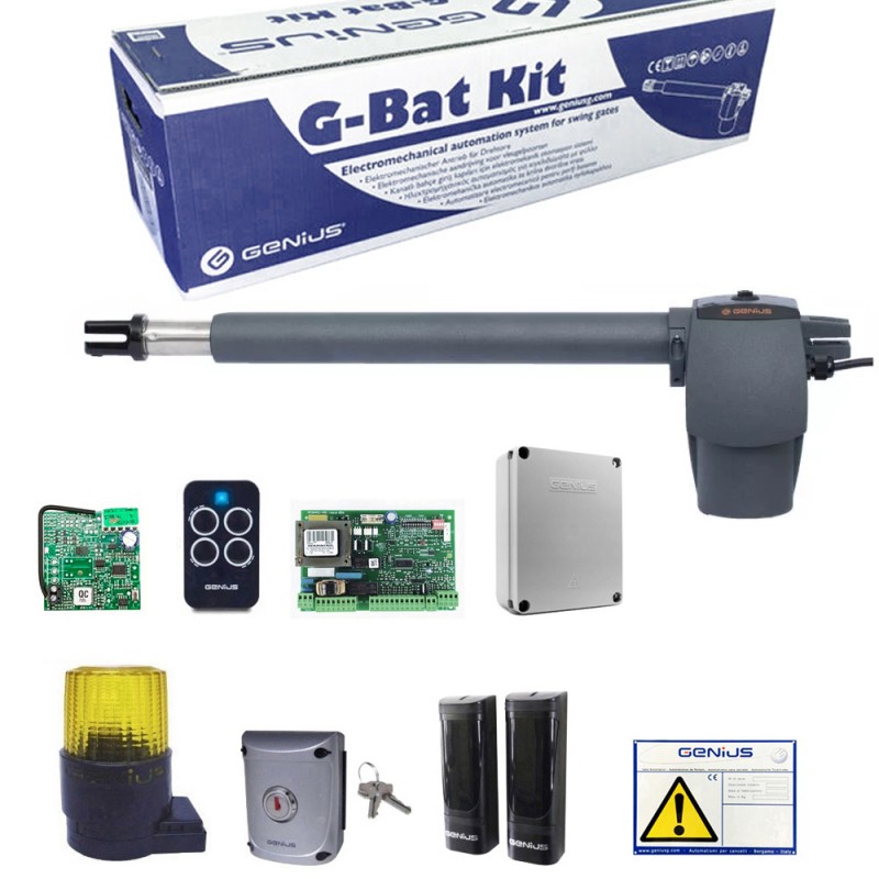 Kit Automazione Cancello Battente Mono 1 Anta...