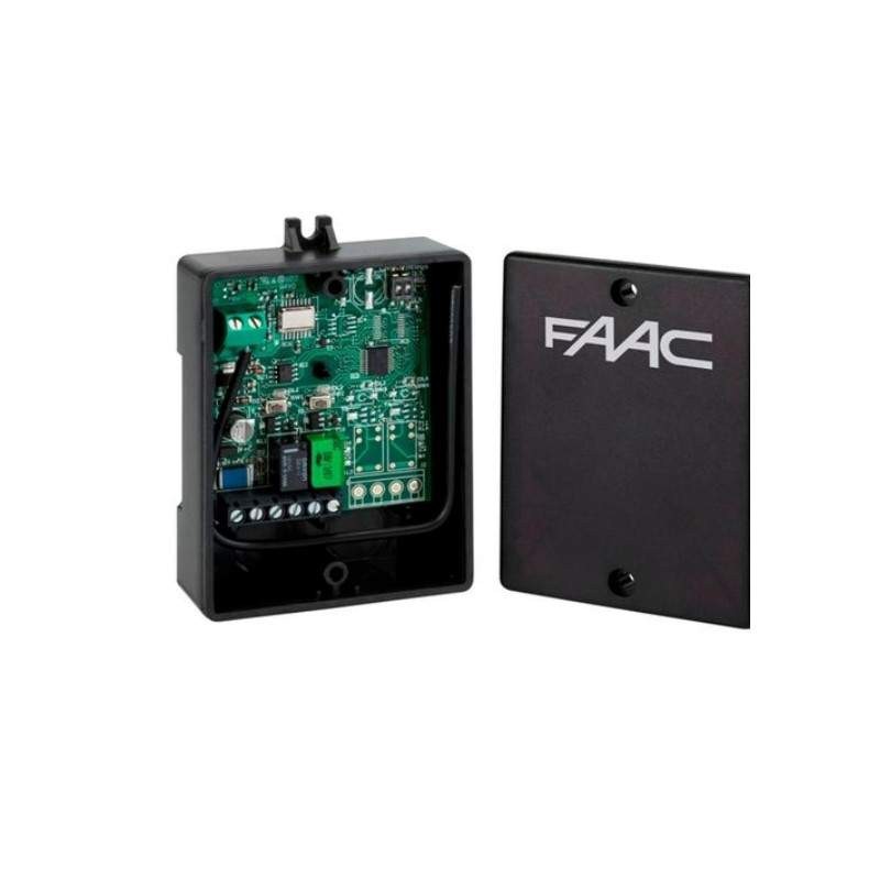 Récepteur externe double canal avec boîte d'origine FAAC XR2 433 C 787752
