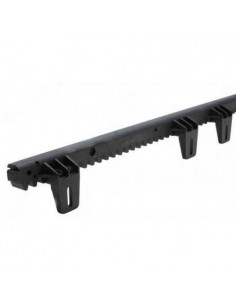 Cremallera en Nylon Módulo 4 26x20x1000mm 1mt para puerta...