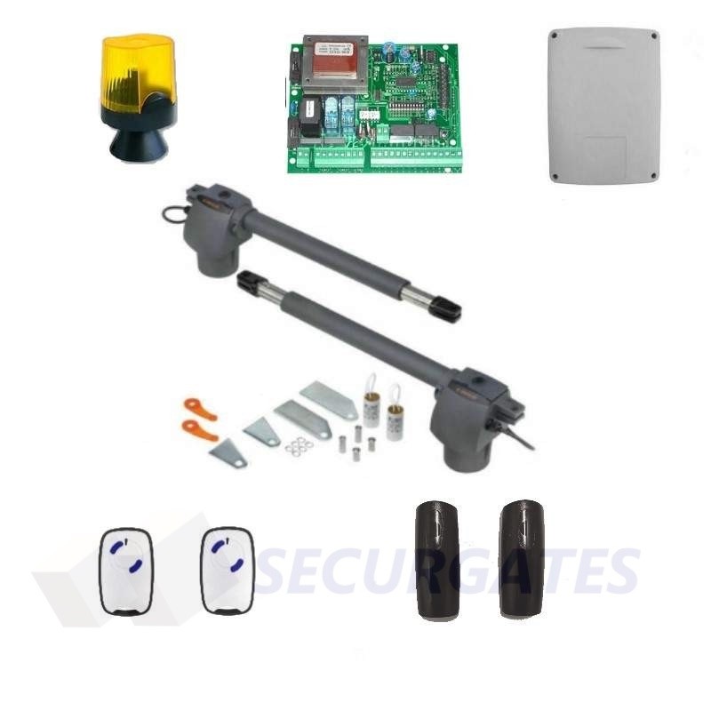 SG1 Drehtor-Set 230V Motoren GENIUS ELECTRONICS SECURGATES